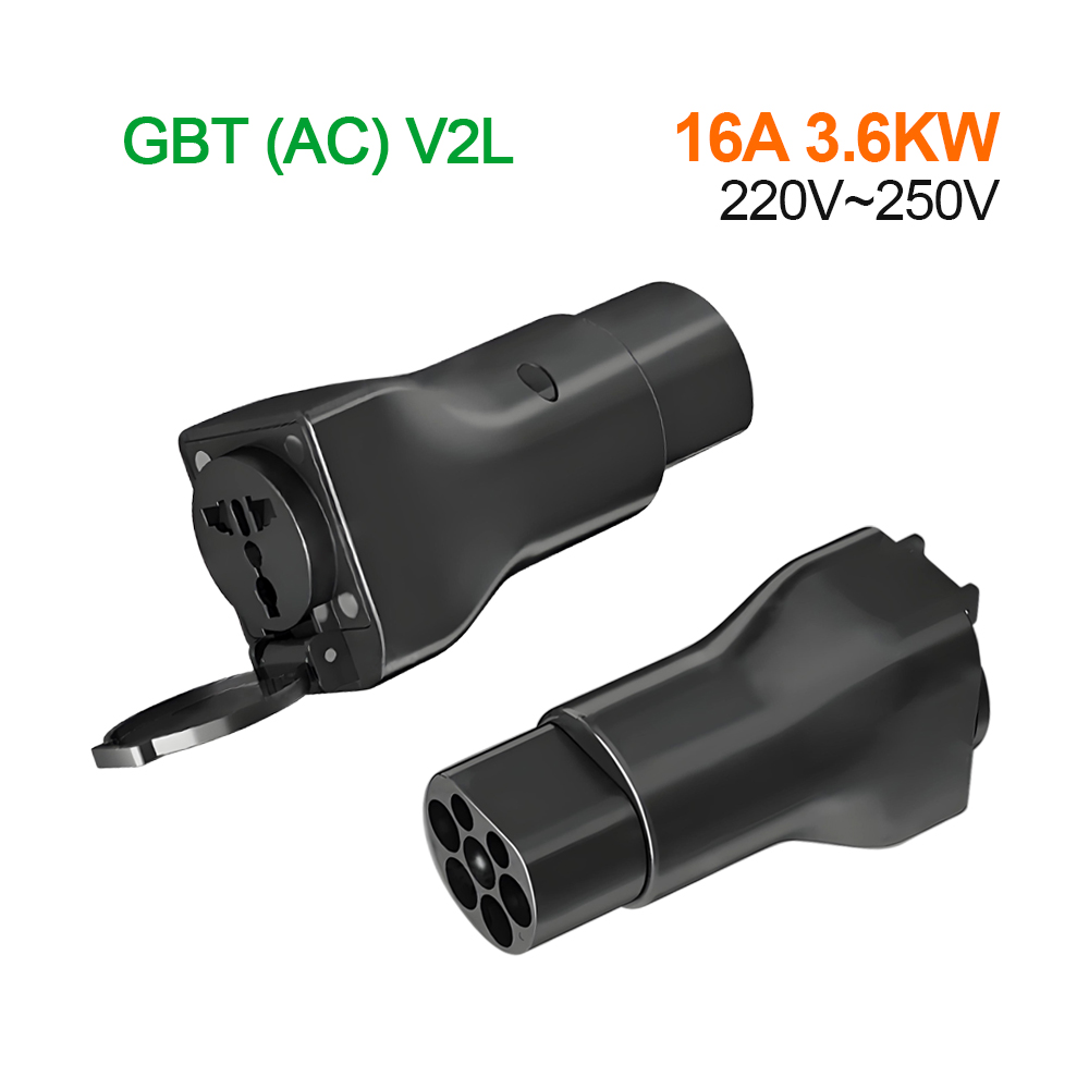 New 16A 3.6KW GBT V2L Type2 Pl - Ev Charger Adapter recension och pris