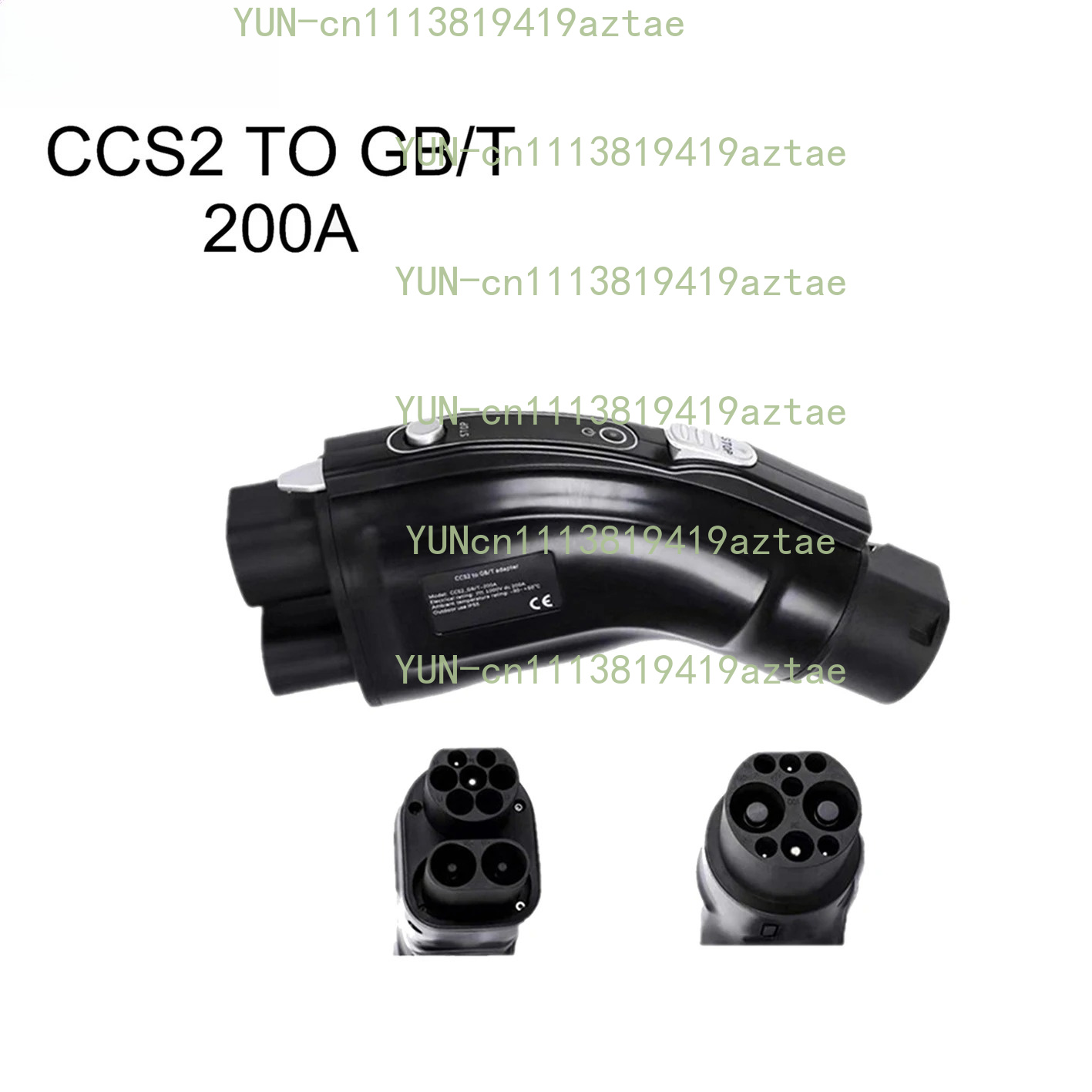 200A CCS1 CCS2 to GB/T DC Fast - Gb/T To Ccs2 200A Fast Charging Adapter recension och pris