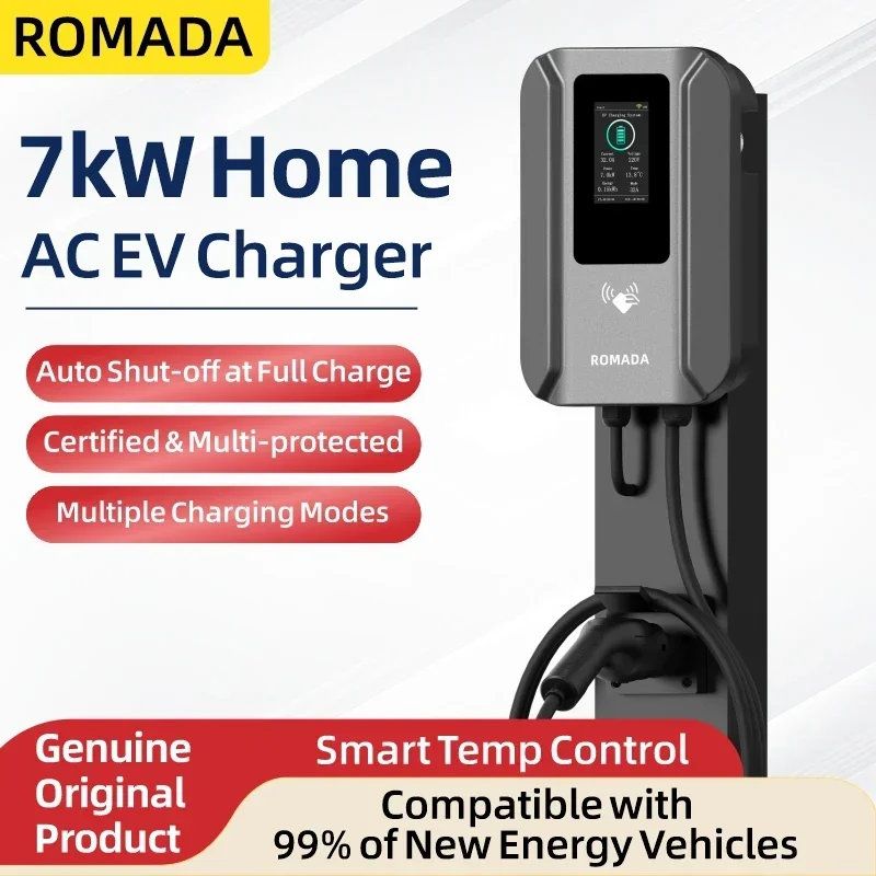 ROMADA AC 7KW  EV Charging Sta - Wallbox Ev recension och pris
